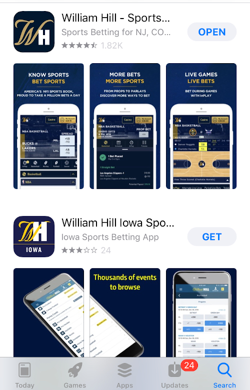 William Hill Betting App Download