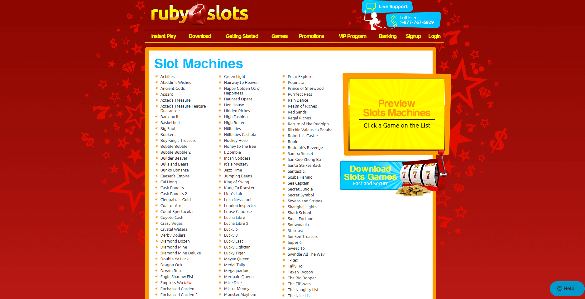 Ruby Slots Casino $200 No Deposit Bonus Codes